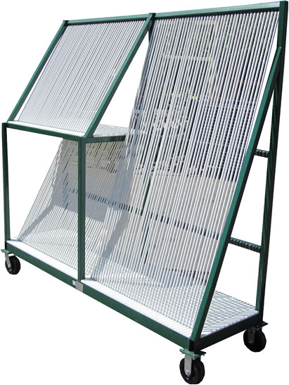 Full Base Twin Level With Extra Full Size Harp Rack