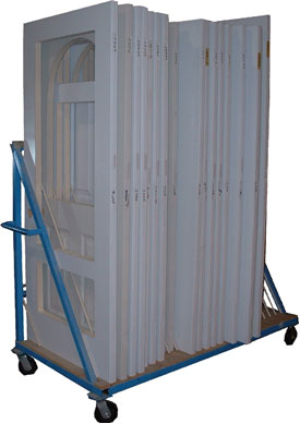 Door Storage Harp Rack