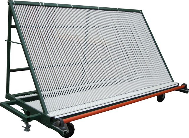 K-01FP Full Base Harp Rack with Front Rollers