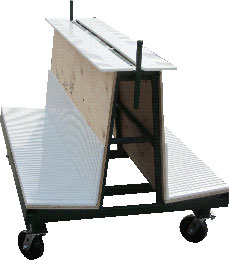 “A" Frame Slotted Rack