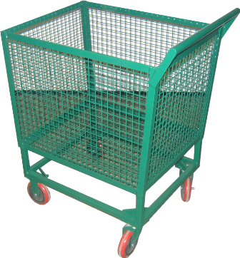 Rubber Wheeled Cart