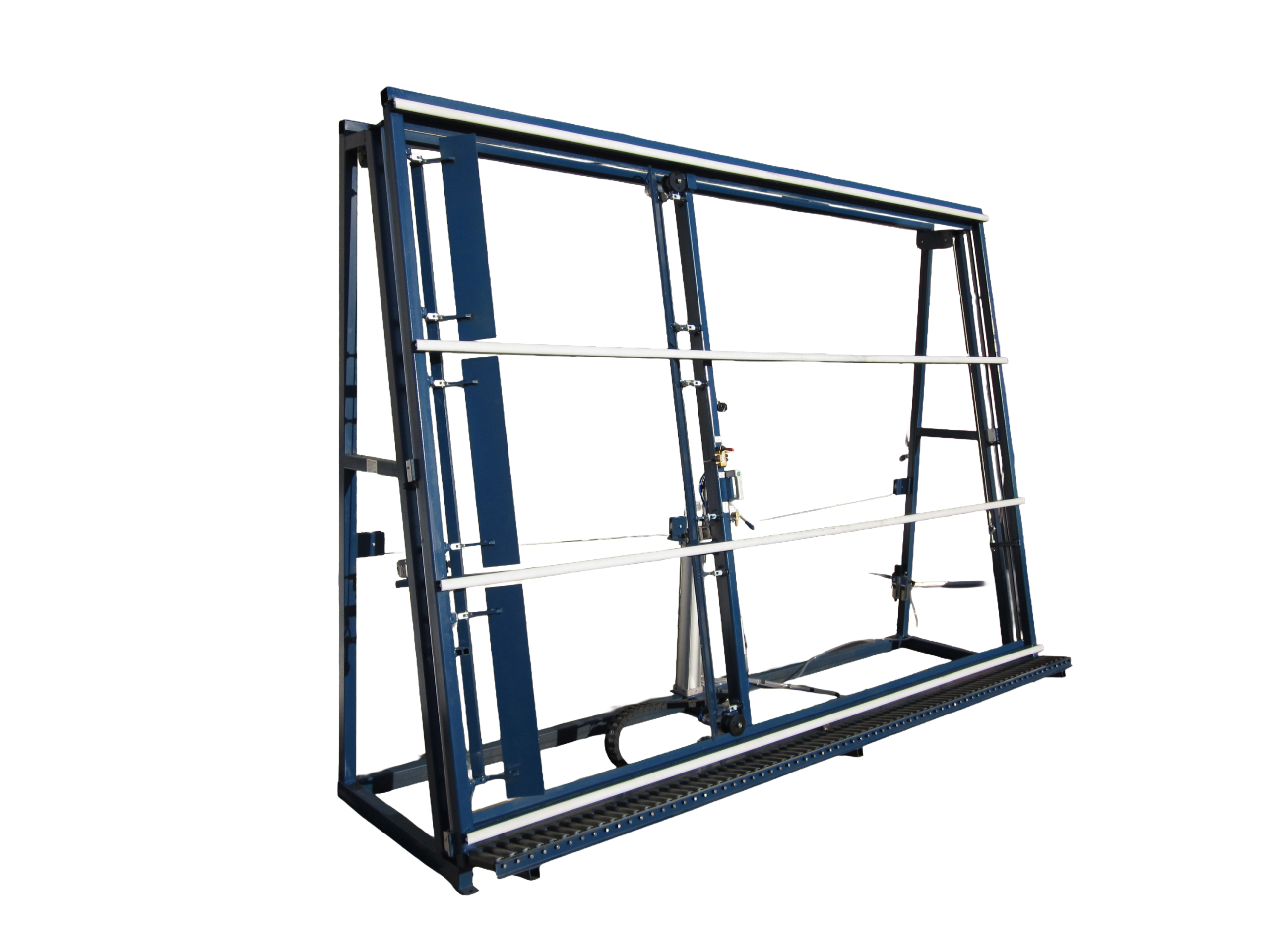 Glazing and Squaring Rack with Pass-Through Clamps